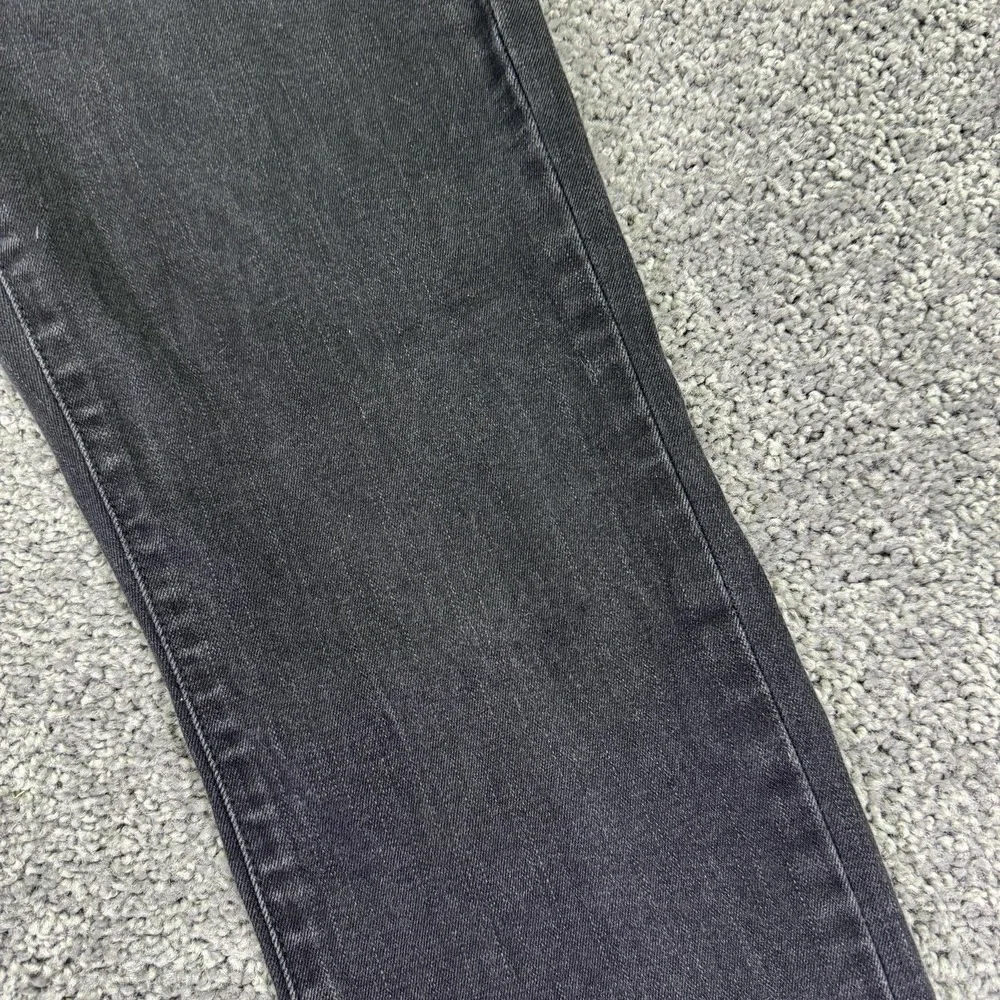 Levis Jeans Womens 27 Black 314 Shaping Straight Mid Rise Denim Charcoal Wash